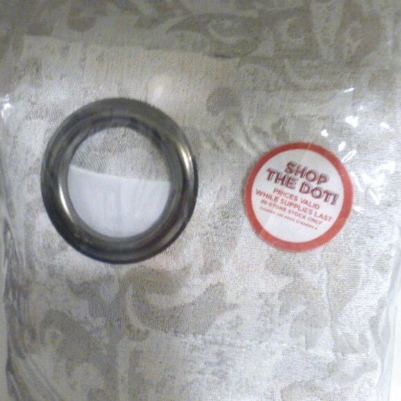 Piazza 1 Panel BLACKOUT Drape 84" x 72" Blackout Curtain Insulated Curtain - Picture 7 of 7